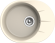EWIGSTEIN Мойка RUND 45F  1-чаша+крыло 580*450мм крем арт.EW-