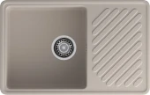 GRANFEST Мойка QUARZ 52  1-чаша+крыло 760*480мм песочный арт.GF-ZL-