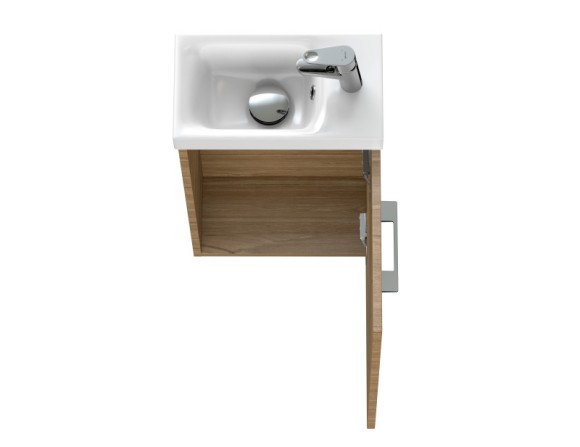 Тумба под раковину подвесная LARA 40 для COMO 40 орех