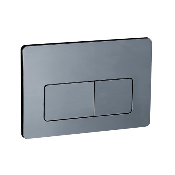 Кнопка смыва EvaGold 07, пластик прямоугольник хром для инсталляции EvaGold 400 и EvaGold 500 