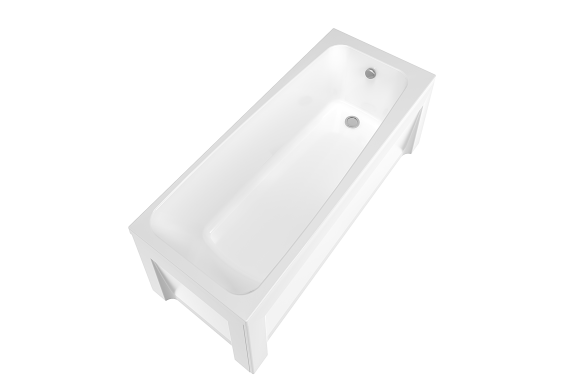 Комплект Акриловая ванна TIMO OLLI1770 170*70*580+каркас+слив-перелив