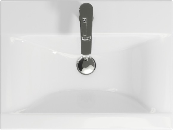 Раковина мебельная ONTARIO 60 1 отв.