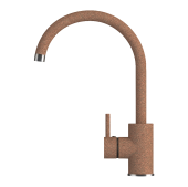 Смеситель кухонный POLYGRAN Элара (Терракот №307)