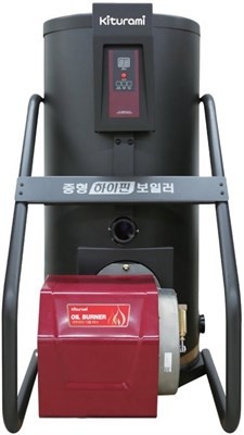 Напольный газовый двухконтурный котел Kiturami KSG HiFin-150