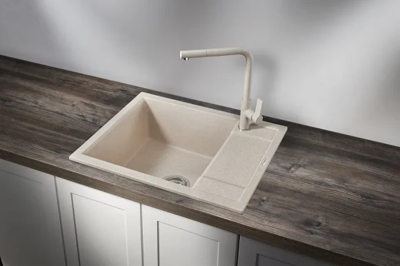 6002, ПИРИТ, кухонная мойка, кварц 6002, ПИРИТ, кухонная мойка, кварц