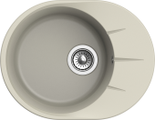 EWIGSTEIN Мойка RUND 45F  1-чаша+крыло 580*450мм топаз арт.EW-