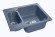 GRANFEST Мойка STANDART 615K  1,5-чаши 612*495мм графит арт.GF-