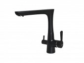 EWIGSTEIN Смеситель для кухни Г-обр. с краном питьевой воды D-40мм D-40мм антрацит арт.