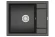 6002, ЧЁРНЫЙ, кухонная мойка, кварц 6002, ЧЁРНЫЙ, кухонная мойка, кварц