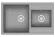 8201, БАЗАЛЬТ, кухонная мойка, кварц