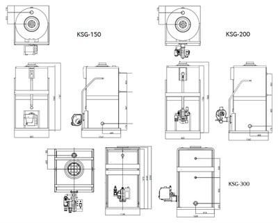 Напольный газовый двухконтурный котел Kiturami KSG-300 Напольный газовый двухконтурный котел Kiturami KSG-300