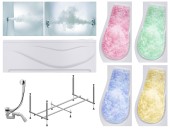 Комплект Акриловая ванна TIMO VINO1792R+Каркас + Слив-перелив+Гидромассаж 6 форсунок+Гидромассаж спины 3 форсунки+Хромотерапия+Фронтальная панель Комплект Акриловая ванна TIMO VINO1792R+Каркас + Слив-перелив+Гидромассаж 6 форсунок+Гидромассаж спины 3 форсунки+Хромотерапия+Фронтальная панель