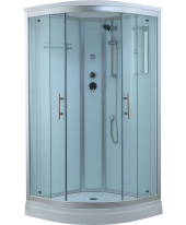 Timo Standart Т-6609 Silver душевая кабина 90*90*220