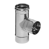 Ферум Тройник-Д 90` (нерж. сталь 0,5мм) Ф120 Ферум Тройник-Д 90` (нерж. сталь 0,5мм) Ф120