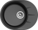 EWIGSTEIN Мойка RUND 45F  1-чаша+крыло 580*450мм черный арт.EW-
