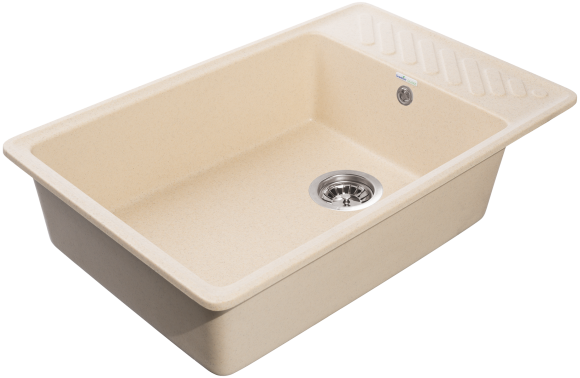 GRANFEST Мойка QUARZ 51 1-чаша+крыло 760*480мм бежевый арт.GF-ZL- GRANFEST Мойка QUARZ 51 1-чаша+крыло 760*480мм бежевый арт.GF-ZL-