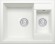 Кухонная мойка TOLERO Classic R-109 (№923 (Белый))