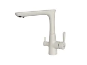 EWIGSTEIN Смеситель для кухни Г-обр. с краном питьевой воды D-40мм бежевый арт.