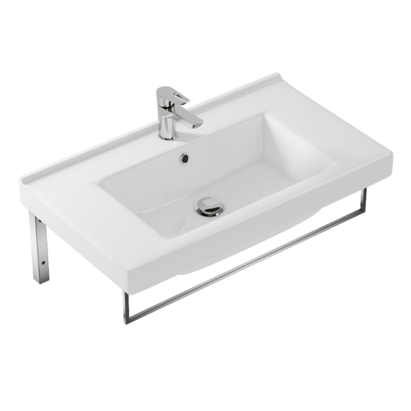 Полотенцедержатель для раковины 80 хром глянцевый Полотенцедержатель для раковины 80 хром глянцевый