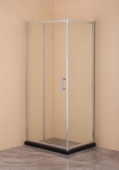 EG2C Душевое ограждение прямоугольное EvaGold 120х90, профиль хром, прозрачное стекло