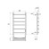 Полотенцесушитель электрический Point Афина PN04848PB П5 400x800 с полкой, диммер справа, черный