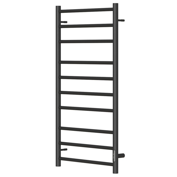 Полотенцесушитель электрический Point Аврора PN10850B П10 500x1000 диммер справа, черный Полотенцесушитель электрический Point Аврора PN10850B П10 500x1000 диммер справа, черный