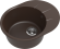 EWIGSTEIN Мойка RUND 45F  1-чаша+крыло 580*450мм шоколад арт.EW-