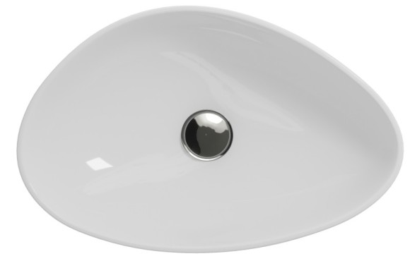 Раковина на столешницу MODUO 55 LEAF 0 отв.