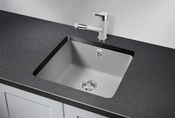 3601, АЛЮМИНИУМ, кухонная мойка, кварц