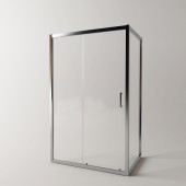 EG2B Душевое ограждение прямоугольное EvaGold 120х80, профиль черный матовый, прозрачное стекло EG2B Душевое ограждение прямоугольное EvaGold 120х80, профиль черный матовый, прозрачное стекло