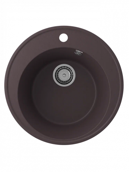 Мойка ULGRAN Quartz Nora 485-06, трюфель