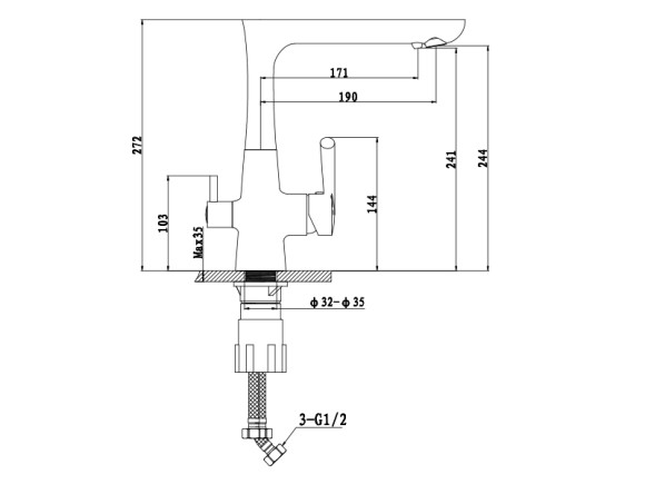 EWIGSTEIN Смеситель для кухни Г-обр. с краном питьевой воды D-40мм крем арт. EWIGSTEIN Смеситель для кухни Г-обр. с краном питьевой воды D-40мм крем арт.