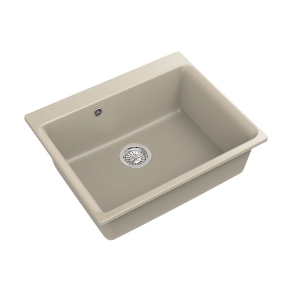 Мойка кухонная RIVELATO Axel 60, 620x510, Х-60 темно-бежевый, кварц Мойка кухонная RIVELATO Axel 60, 620x510, Х-60 темно-бежевый, кварц