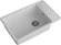 GRANFEST  Мойка QUARZ 51  1-чаша+крыло 760*480мм серый арт.GF-ZL-