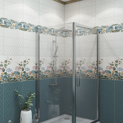 EG3C Душевое ограждение квадрат EvaGold 90х90, профиль хром, прозрачное стекло