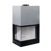 Каминная дровяная топка MCZ Forma 75 dx угловое стекло левое