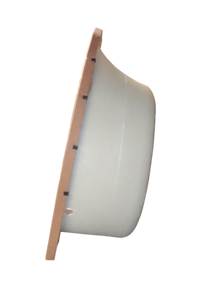 Комплект Акриловая ванна TIMO IVA1595L+Каркас + Слив-перелив+Гидромассаж 6 форсунок+Гидромассаж спины 3 форсунки+Фронтальная панель