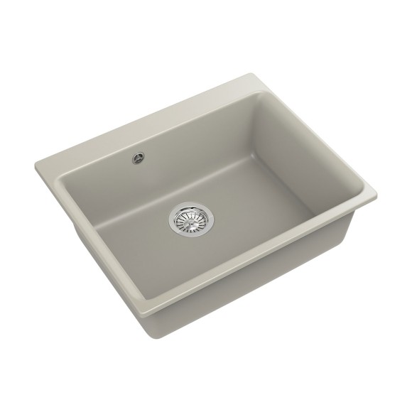 Мойка кухонная RIVELATO Axel 60, 620x510, Х-60 топаз, кварц Мойка кухонная RIVELATO Axel 60, 620x510, Х-60 топаз, кварц