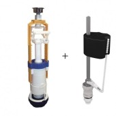 Комплект клапанов OLI спускной FAST S/S + наливной Uni Bottom, латунь, Oliveira Комплект клапанов OLI спускной FAST S/S + наливной Uni Bottom, латунь, Oliveira