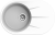EWIGSTEIN Мойка RUND 50F  1-чаша+крыло 750*480мм иней арт.EW-