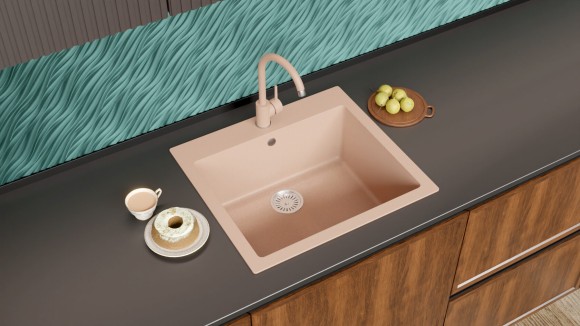 Кухонная мойка TOLERO Classic R-111 (№923 (Белый))