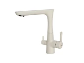 EWIGSTEIN Смеситель для кухни Г-обр. с краном питьевой воды D-40мм темно-бежевый арт.