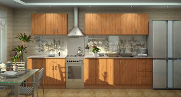 600 Шкаф навесной (для посуды) под сушку - ольха