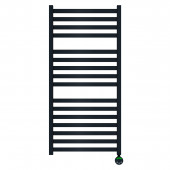 Полотенцесушитель электрический Lemark Bellario LM68116EBL П16 500x1100, левый/правый, черный