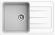 EWIGSTEIN Мойка ELEGANT 50F  1-чаша+крыло 762*480мм иней арт.EW-