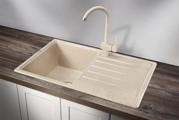 7602, КЛАССИК, кухонная мойка, СтандАРТ кварц 7602, КЛАССИК, кухонная мойка, СтандАРТ кварц