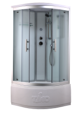 Timo Standart T-6600 Silver Fabric душевая кабина (100*100*220), шт