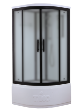 Timo Standart T-6600 Black Fabric душевая кабина (100*100*220), шт