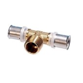 Тройник пресс с наружной резьбой16х1/2"х16 Comisa