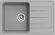 EWIGSTEIN Мойка ELEGANT 50F 1-чаша+крыло 762*480мм серый металлик арт.EW- EWIGSTEIN Мойка ELEGANT 50F 1-чаша+крыло 762*480мм серый металлик арт.EW-